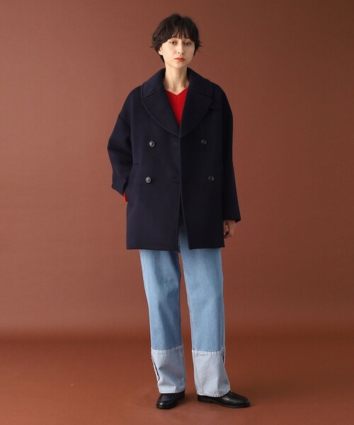 TICCA(ティッカ)の「TICCA(ティッカ)Pコート 0243410232(ピーコート・レディース・ネイビー・00)」の3枚目の写真