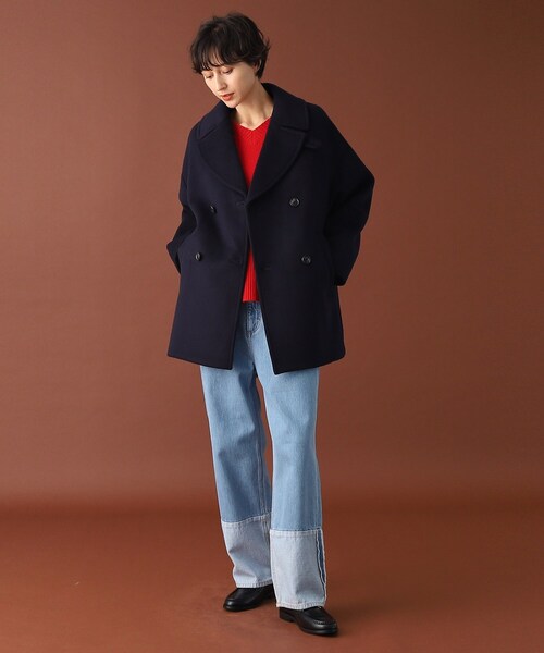 TICCA(ティッカ)の「TICCA(ティッカ)Pコート 0243410232(ピーコート・レディース・ネイビー・00)」の4枚目の写真