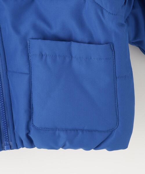 SHOO・LA・RUE（シューラルー）の「◆【110-140cm/撥水/男女兼用】お袖取り外し2WAY中綿ブルゾン（ブルゾン・キッズ・ブラック/ベビーピンク/ブルー系その他・11/12/13/14）」の8枚目の写真