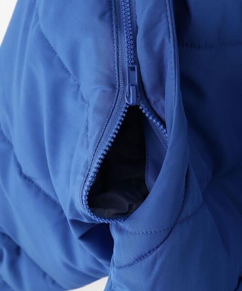 SHOO・LA・RUE（シューラルー）の「◆【110-140cm/撥水/男女兼用】お袖取り外し2WAY中綿ブルゾン（ブルゾン・キッズ・ブラック/ベビーピンク/ブルー系その他・11/12/13/14）」の11枚目の写真