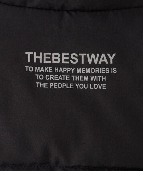 SHOO・LA・RUE（シューラルー）の「◆【110-140cm/撥水/男女兼用】お袖取り外し2WAY中綿ブルゾン（ブルゾン・キッズ・ブラック/ベビーピンク/ブルー系その他・11/12/13/14）」の14枚目の写真