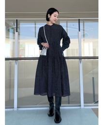 Mila Owen | スタンドカラーティアードワンピース(ワンピース)