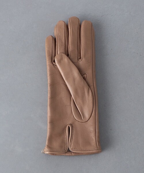 GALA　GLOVES（ガラ　グローブ）の「＜GALA GLOVES＞レザー グローブ（手袋・レディース・ベージュ・FREE）」の3枚目の写真