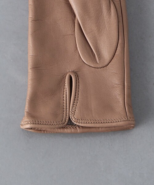 GALA　GLOVES（ガラ　グローブ）の「＜GALA GLOVES＞レザー グローブ（手袋・レディース・ベージュ・FREE）」の5枚目の写真