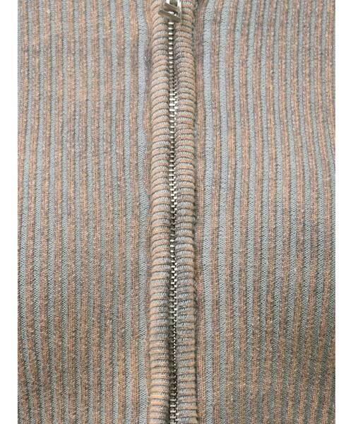 EMODA（エモダ）の「ウォッシュリブジップニット（ニット/セーター・レディース・ブルー/シルバー/ブラック/ピンク/ベージュ・FREE）」の18枚目の写真