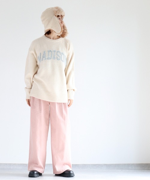 cepo（セポ）の「〈2way〉ファーフライトキャップ（キャップ・レディース・オフホワイト/ブラウン・FREE）」の19枚目の写真