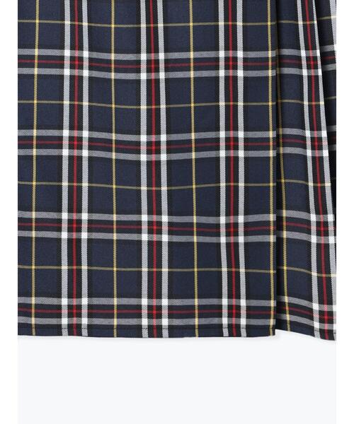 Lugnoncure（ルノンキュール）の「◎チェック柄プリーツスカート（スカート・レディース・ネイビー/ブラウン・F）」の15枚目の写真