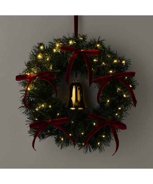 Francfranc LED付きクリスマスツリー、 オーナメント、リース付き Francfranc LED付きクリスマスツリー、 オーナメント、リース付き