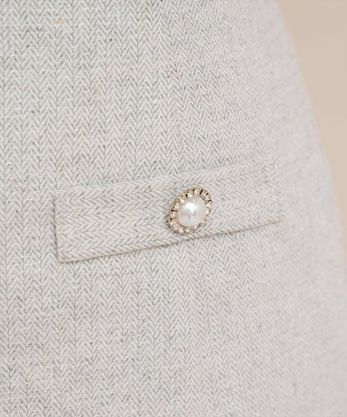 【セール】ヘリンボーンフレアミニスカート（スカート）｜WILLSELECTION（ウィルセレクション）