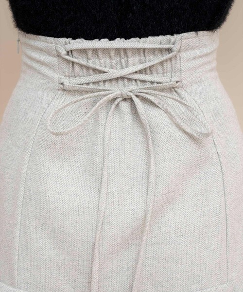 【セール】ヘリンボーンフレアミニスカート（スカート）｜WILLSELECTION（ウィルセレクション）