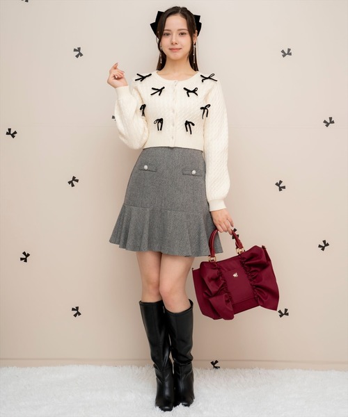 Valentino 本革スカート（皮裙）➄ Valentino 本革スカート（皮裙）➄ - メルカリ