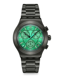 SWATCH（スウォッチ）の「OBSESSIVELY OBSIDIAN（アナログ腕時計・メンズ）」
