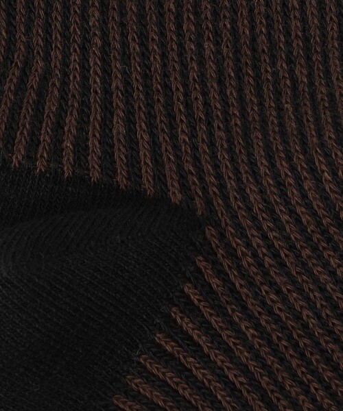 green label relaxing（グリーンレーベルリラクシング）の「リンクス クルー ソックス/靴下 / キッズ  17cm-19cm（ソックス/靴下・キッズ・ブラウン/ベージュ/ネイビー・17-19cm）」の5枚目の写真