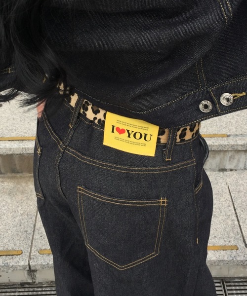 INTER FACTORY(インターファクトリー)の「rinka.ルーズデニム made in INTERFACTORY(デニムパンツ・レディース・グレー/ブルー・LARGE/MEDIUM)」の9枚目の写真