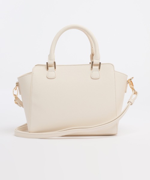 Honeys（ハニーズ）の「チャーム付ハンドバッグ（ハンドバッグ・レディース・ブラック/アイボリー/サックスブルー/ベージュ/レッド系その他/ピンク・FREE）」の17枚目の写真