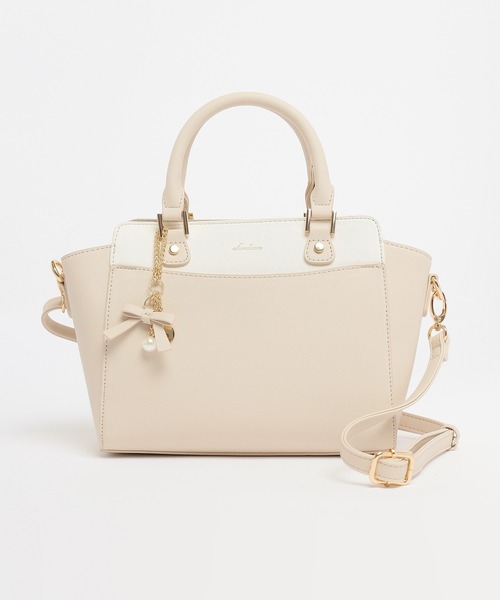 チャーム付ハンドバッグ（ハンドバッグ）｜Honeys（ハニーズ）の