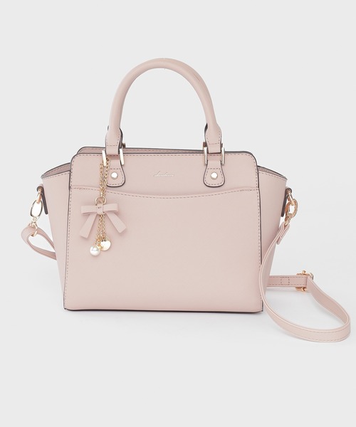 チャーム付ハンドバッグ（ハンドバッグ）｜Honeys（ハニーズ）の