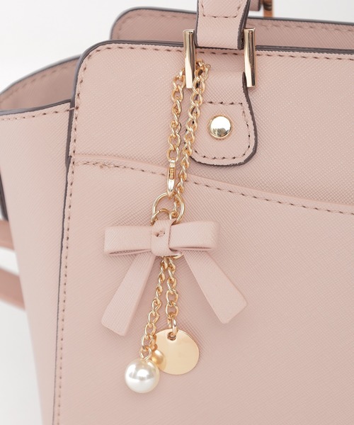 チャーム付ハンドバッグ（ハンドバッグ）｜Honeys（ハニーズ）の