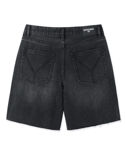 ★OY★RAW HEM TAPE DENIM SHORTS - WASHED BLUE★正規品/送料込 MUSINSA公式 | OY RAW HEM TAPE DENIM SHORTS - WASHED BLUE