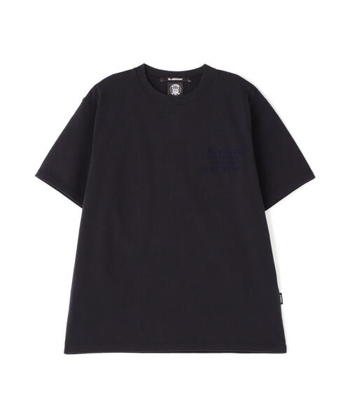 50th Anniversary》LEATHER PATCHED VARSITY T-SHIRT / レザー