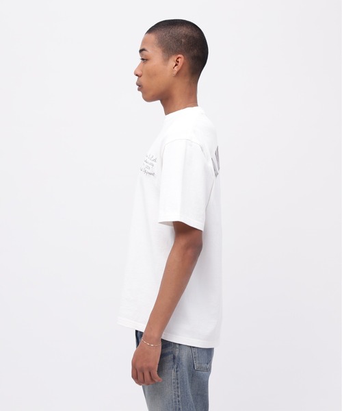 AVIREX(アヴィレックス)の「《50th Anniversary》LEATHER PATCHED VARSITY T-SHIRT / レザー パッチド バーシティ 半袖Tシャツ / AVIREX / アヴィレックス(Tシャツ/カットソー・メンズ・ブラック/ホワイト/ネイビー・XX-LARGE/X-LARGE/LARGE/MEDIUM)」の21枚目の写真
