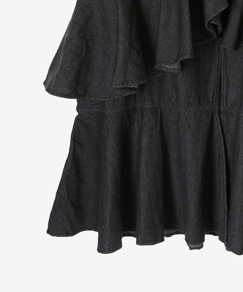 MAJESTIC LEGON(マジェスティックレゴン)の「フリルデザインスリットスカート(スカート・レディース・ブラック系その他/ブラック・MEDIUM)」の22枚目の写真