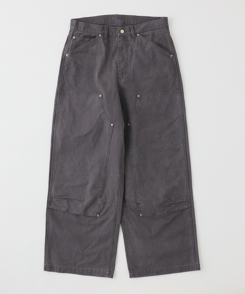 B.C STOCK(ベーセーストック)の「【PLANET OF EARTH】ダブルニー ダック バギーパンツ(その他パンツ・メンズ・ベージュ/スミクロ/ブラック・MEDIUM/LARGE)」の15枚目の写真