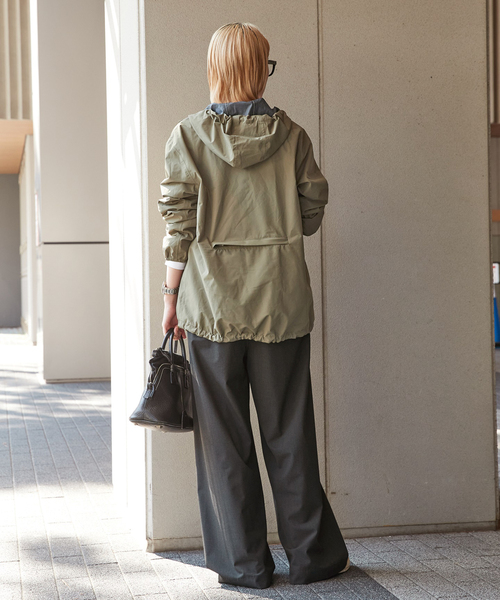 PROVOKE （プロヴォーク）の「【PROVOKE/プロヴォーク】タックワイドパンツ（スラックス・レディース・チャコールグレー/ネイビー・38/34/36）」の13枚目の写真