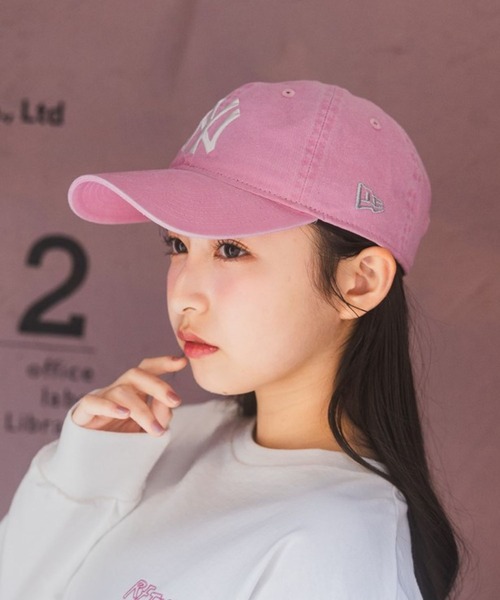 repipi armario（レピピ アルマリオ）の「【NEWERA×repipi】9TWENTY（キャップ・キッズ・ピンク/ブラック/グリーン/ブルー・FREE）」の4枚目の写真