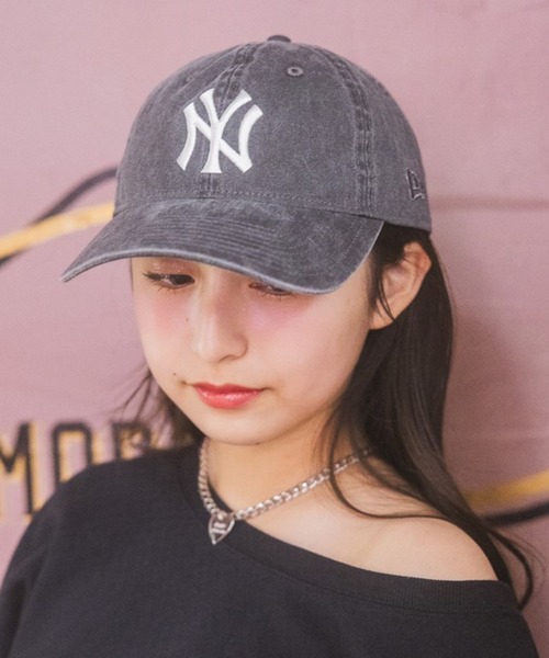 repipi armario（レピピ アルマリオ）の「【NEWERA×repipi】9TWENTY（キャップ・キッズ・ピンク/ブラック/グリーン/ブルー・FREE）」の2枚目の写真