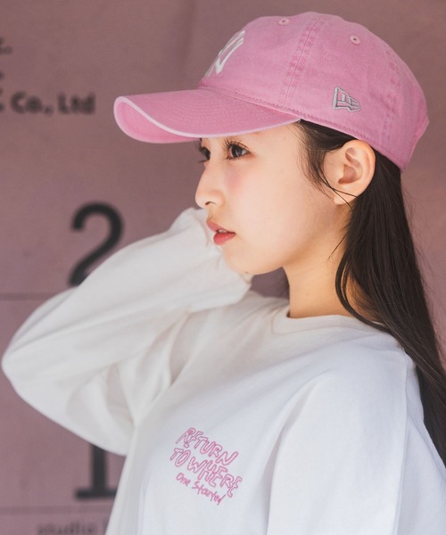 repipi armario（レピピ アルマリオ）の「【NEWERA×repipi】9TWENTY（キャップ・キッズ・ピンク/ブラック/グリーン/ブルー・FREE）」の12枚目の写真