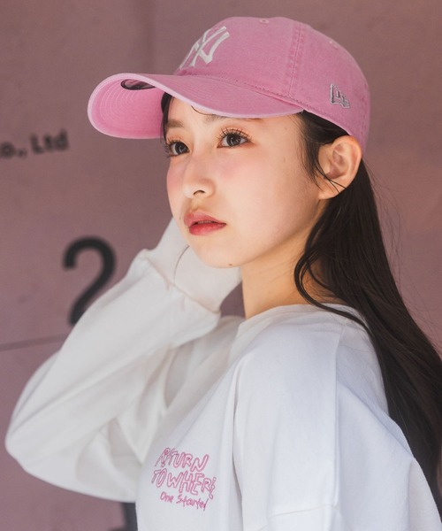 repipi armario（レピピ アルマリオ）の「【NEWERA×repipi】9TWENTY（キャップ・キッズ・ピンク/ブラック/グリーン/ブルー・FREE）」の13枚目の写真