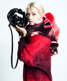 CROISSANT SHOULDER LEATHER MINI