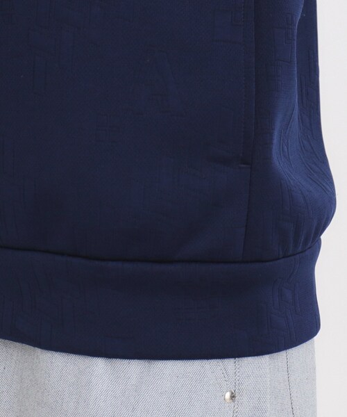 adabat（アダバット）の「クロスロゴジップアップブルゾン（ブルゾン・レディース・ホワイト/ネイビー・38/40/42）」の17枚目の写真