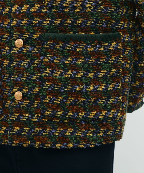 CABaN LADY JANE ノーカラージャケット（ノーカラージャケット