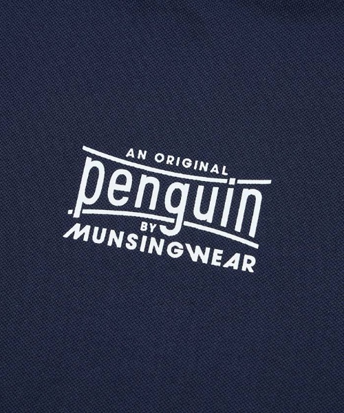 penguin BY MUNSINGWEAR(ペンギン バイ マンシングウェア)の「Graphic Mock neck shirt(Tシャツ/カットソー・メンズ・ネイビー/ホワイト/ブラック・M/L/XL)」の10枚目の写真