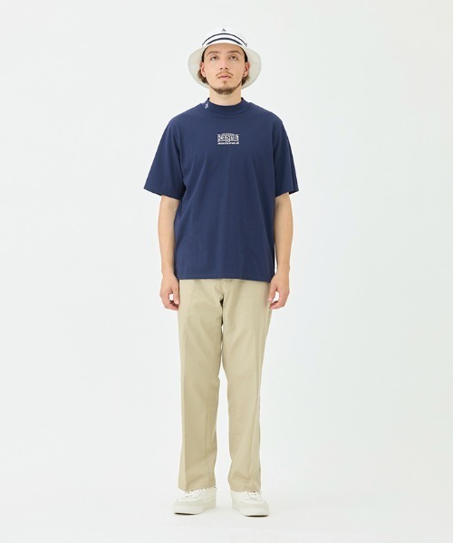 penguin BY MUNSINGWEAR(ペンギン バイ マンシングウェア)の「Graphic Mock neck shirt(Tシャツ/カットソー・メンズ・ネイビー/ホワイト/ブラック・M/L/XL)」の16枚目の写真