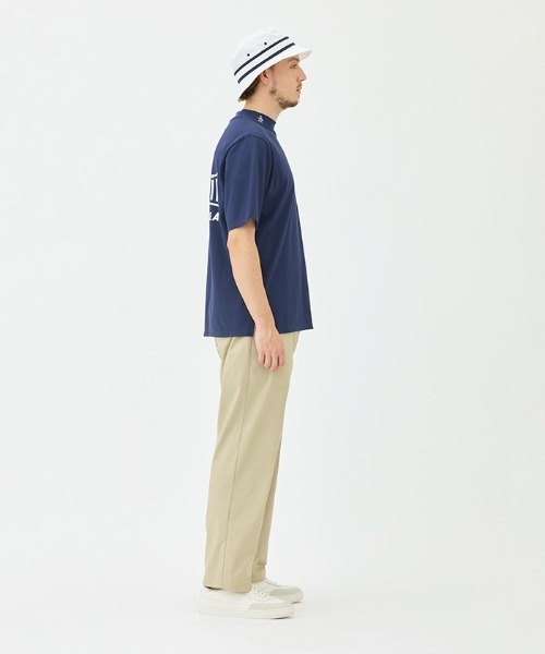 penguin BY MUNSINGWEAR(ペンギン バイ マンシングウェア)の「Graphic Mock neck shirt(Tシャツ/カットソー・メンズ・ネイビー/ホワイト/ブラック・M/L/XL)」の19枚目の写真