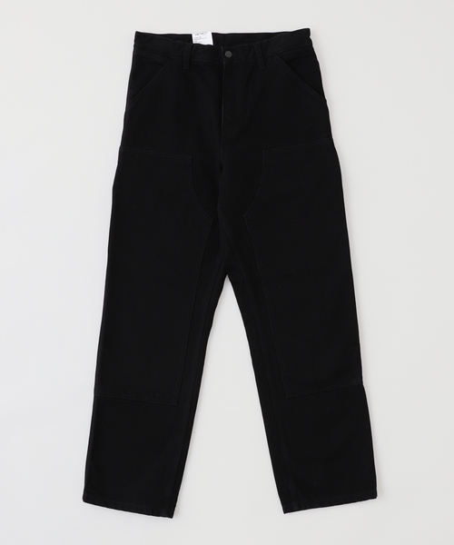 Carhartt WIP(カーハートダブリューアイピー)の「Carhartt WIP DOUBLE KNEE PANT- Black(rinsed) I032699 8902(その他パンツ・メンズ・ブラック・30/32/34)」の1枚目の写真