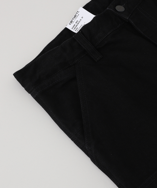 Carhartt WIP(カーハートダブリューアイピー)の「Carhartt WIP DOUBLE KNEE PANT- Black(rinsed) I032699 8902(その他パンツ・メンズ・ブラック・30/32/34)」の4枚目の写真