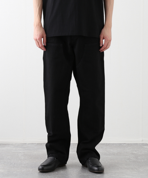Carhartt WIP(カーハートダブリューアイピー)の「Carhartt WIP DOUBLE KNEE PANT- Black(rinsed) I032699 8902(その他パンツ・メンズ・ブラック・30/32/34)」の8枚目の写真