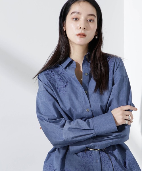 【今期25SS】M_ CUTWORK SHIRT / カットワークシャツ 今期25SS】M_ CUTWORK SHIRT / カットワークシャツ