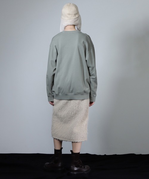 ROSE BUD（ローズバッド）の「【WEB・一部店舗限定】カレッジライクプリントトレーナー（スウェット・レディース・ホワイト/ネイビー/カーキ・ONE SIZE）」の18枚目の写真