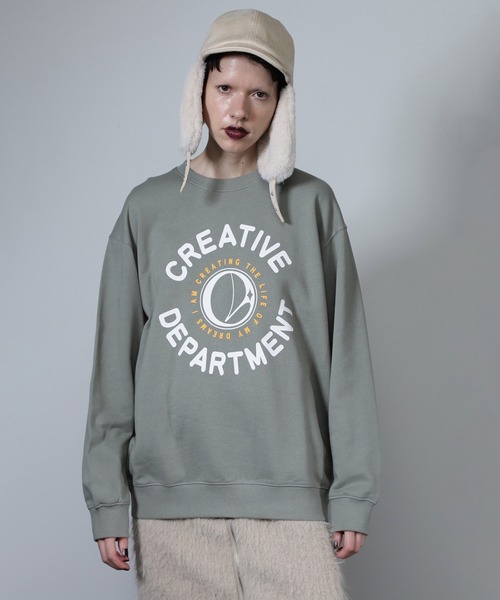 ROSE BUD（ローズバッド）の「【WEB・一部店舗限定】カレッジライクプリントトレーナー（スウェット・レディース・ホワイト/ネイビー/カーキ・ONE SIZE）」の19枚目の写真