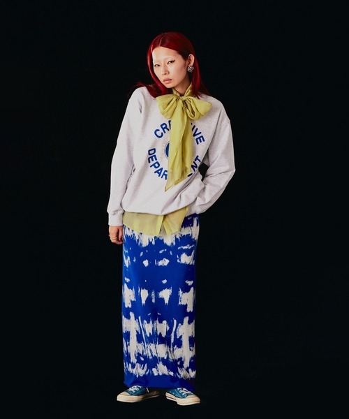 ROSE BUD（ローズバッド）の「【WEB・一部店舗限定】カレッジライクプリントトレーナー（スウェット・レディース・ホワイト/ネイビー/カーキ・ONE SIZE）」の15枚目の写真