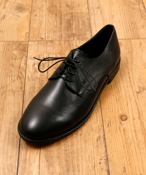 BICASH(ビカーシ)の「BICASH ビカーシ / LEATHER SHOES レザープレーントゥシューズ / 136(ドレスシューズ・メンズ・ブラック/ダークブラウン・44/40/41/42/43)」の4枚目の写真