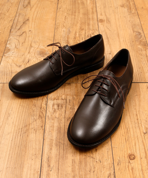 BICASH(ビカーシ)の「BICASH ビカーシ / LEATHER SHOES レザープレーントゥシューズ / 136(ドレスシューズ・メンズ・ブラック/ダークブラウン・44/40/41/42/43)」の13枚目の写真