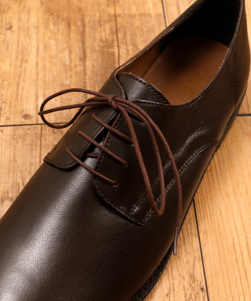 BICASH(ビカーシ)の「BICASH ビカーシ / LEATHER SHOES レザープレーントゥシューズ / 136(ドレスシューズ・メンズ・ブラック/ダークブラウン・44/40/41/42/43)」の16枚目の写真