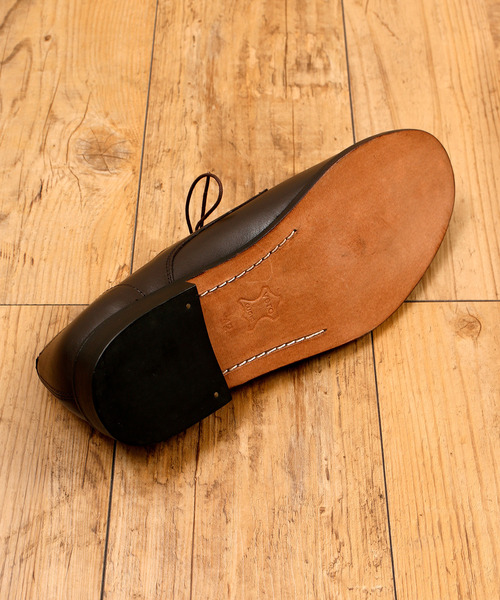 BICASH(ビカーシ)の「BICASH ビカーシ / LEATHER SHOES レザープレーントゥシューズ / 136(ドレスシューズ・メンズ・ブラック/ダークブラウン・44/40/41/42/43)」の19枚目の写真