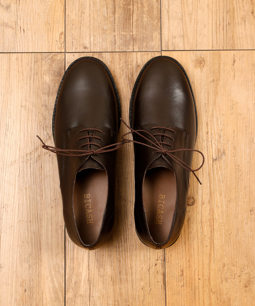 BICASH(ビカーシ)の「BICASH ビカーシ / LEATHER SHOES レザープレーントゥシューズ / 136(ドレスシューズ・メンズ・ブラック/ダークブラウン・44/40/41/42/43)」の22枚目の写真